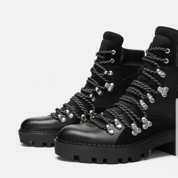 Zara Shoes Zara Hiking Boots Poshmark